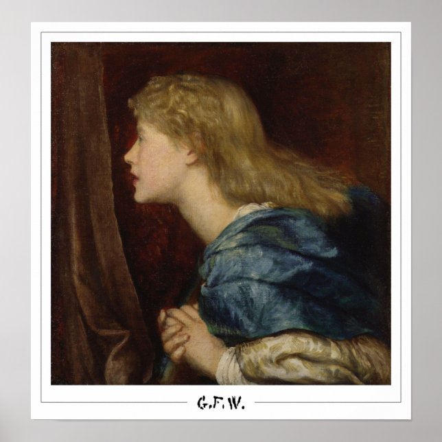 George Frederic Watts cartel de arte de Zedign #1 (Frente)