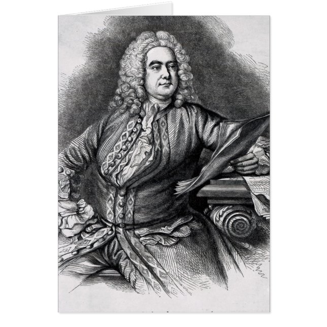 George Frederick Handel, 1749 (Frente)