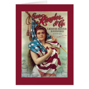 George Ringler & CO. Poster de cerveza