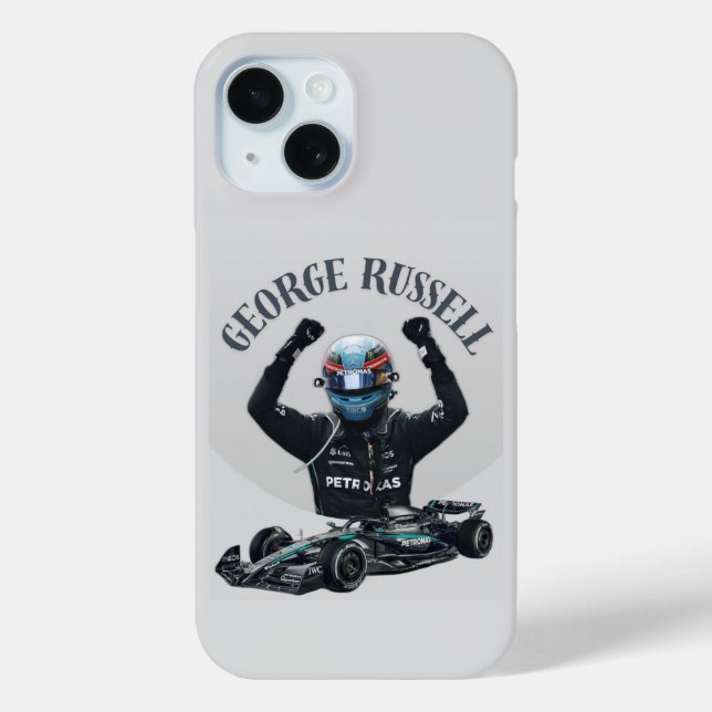 George Russell Iphone 15 Funda (Reverso )