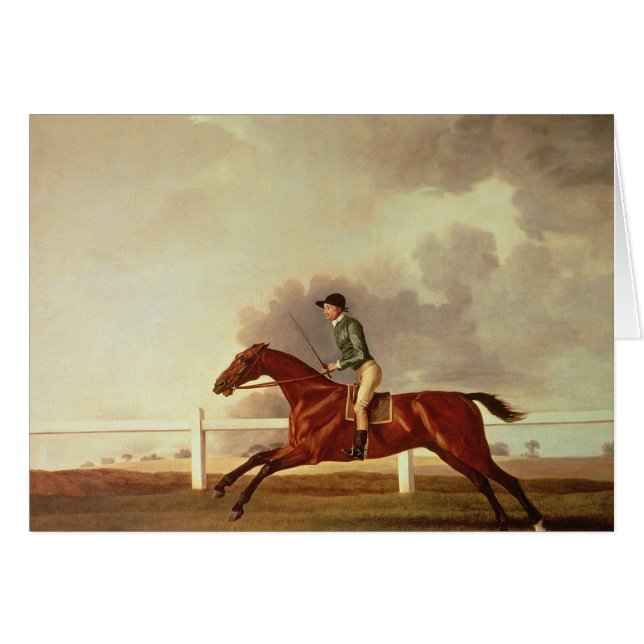 George Stubbs | Bay Malton con John Singleton Up, (Anverso (Horizontal))
