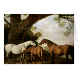 George Stubbs Dos Shafto Mares y un Foal, 1774