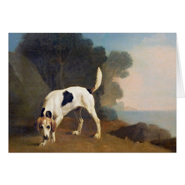George Stubbs | Foxhound on the Scent, c.1760 (pet (Anverso (Horizontal))