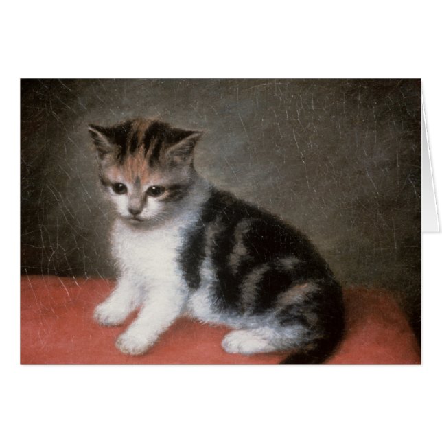 George Stubbs | Gatito de la señorita Ann White, 1 (Anverso (Horizontal))