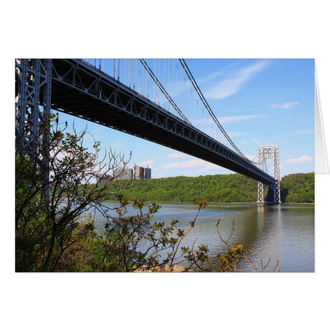 George Washington Bridge New York New Jersey (Anverso (Horizontal))