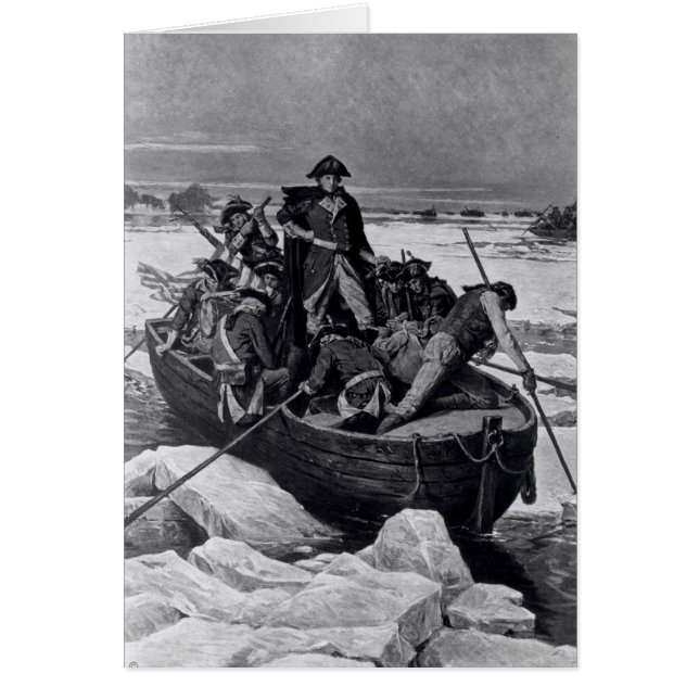 George Washington cruzando el río Delaware (Frente)