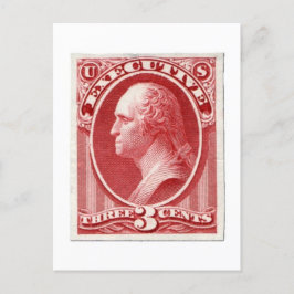 George Washington, la postal de los Estados Unidos