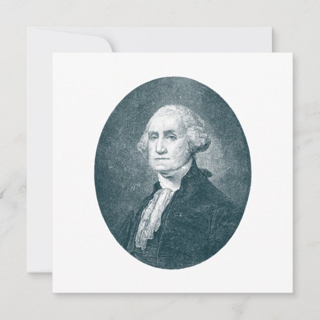 George Washington Portrait Oval (Anverso)