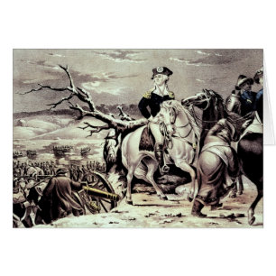 George Washington que cruza el Delaware