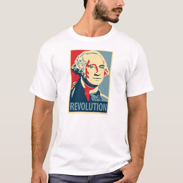 George Washington - revolución: Camiseta de OHP (Anverso)