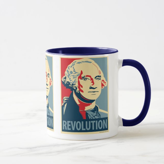 George Washington - revolución: Taza de OHP (Derecha)