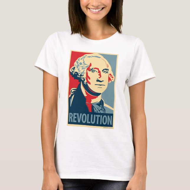 George Washington - revolución: Top de las señoras (Anverso)