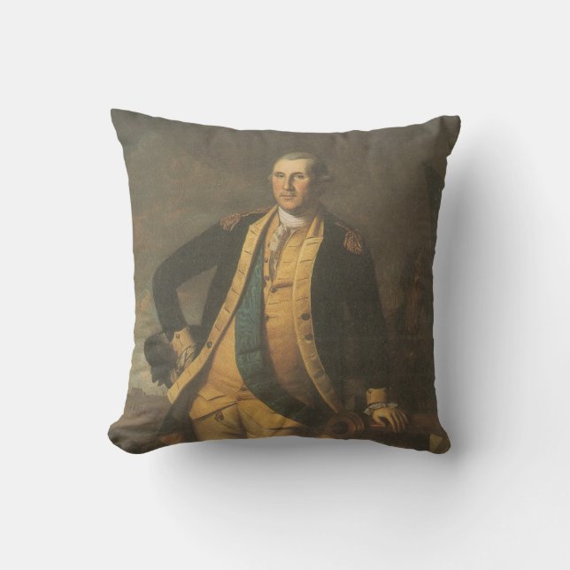George Washington/sociedad de la almohada de (Anverso)