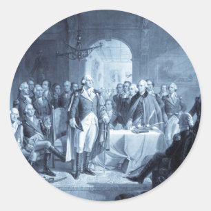George Washington y sus pegatinas generales