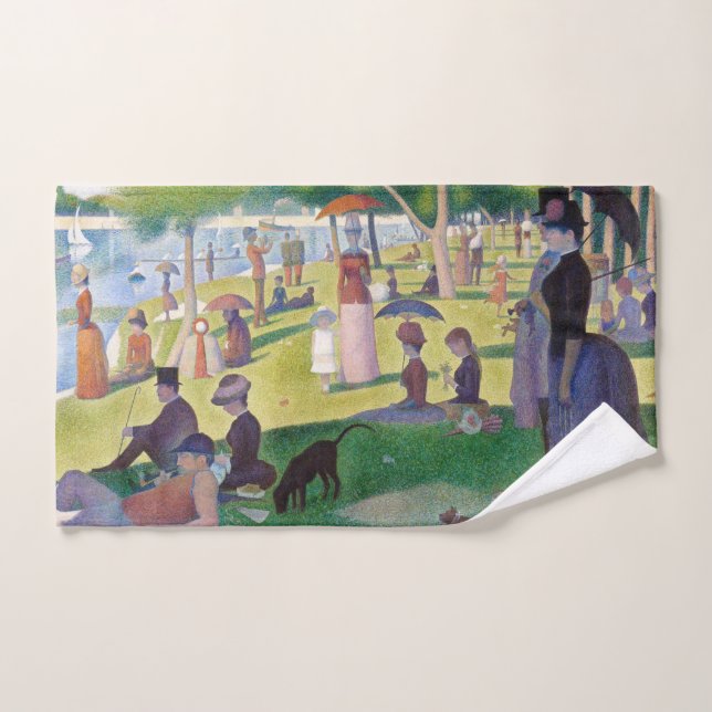 Georges Seurat - Domingo en La Grande Jatte (Toalla de mano)