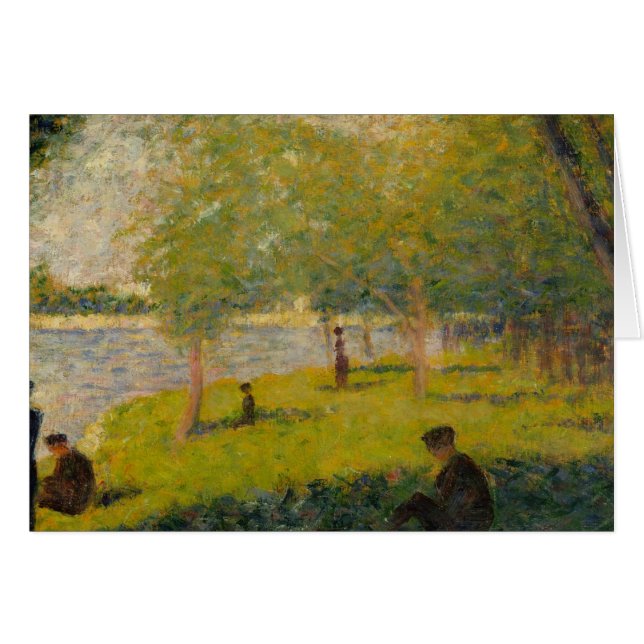 Georges Seurat - Estudiar un domingo en La Grande (Anverso (Horizontal))