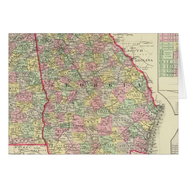 Georgia, Alabama (Anverso (Horizontal))