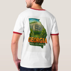 Georgia Camiseta Vibrante de Orgullo Estatal
