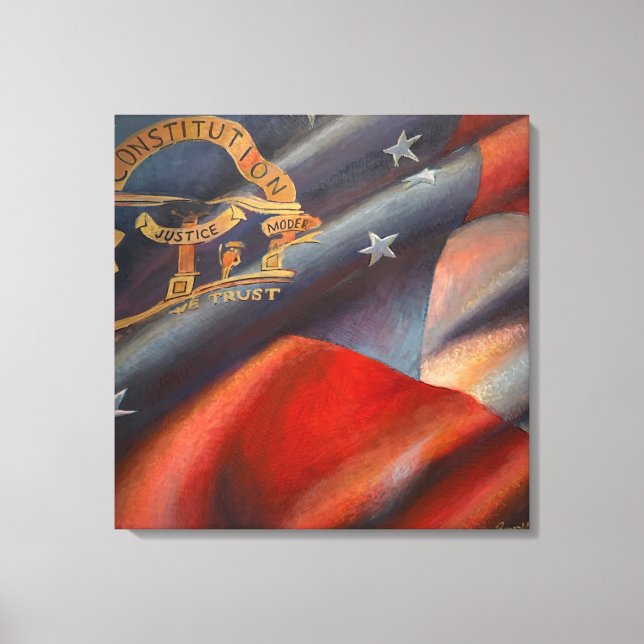 Georgia En Mi Mente - Imprimir Arte De Lienzo (Anverso)