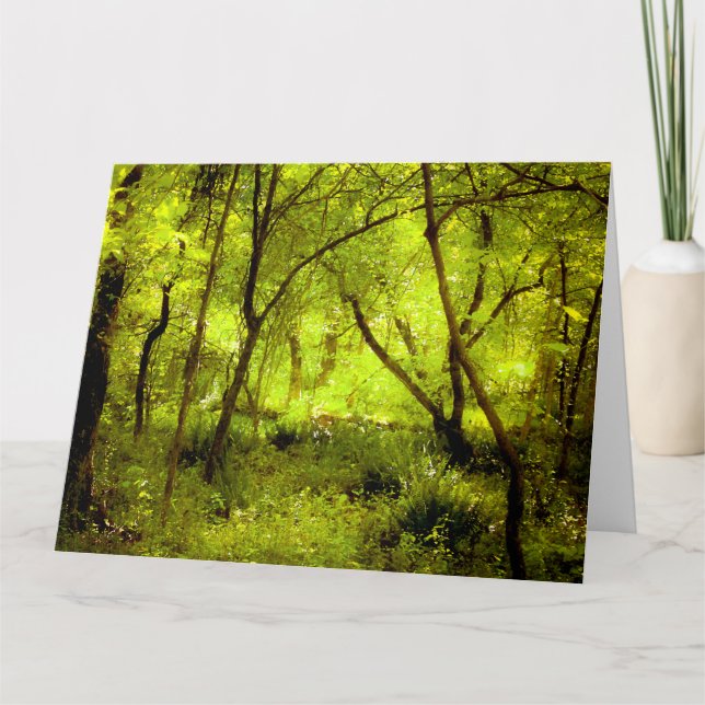 GEORGIA EN MI MENTE Jumbo Tarjeta de felicitación (Anverso)