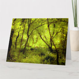 GEORGIA EN MI MENTE Jumbo Tarjeta de felicitación