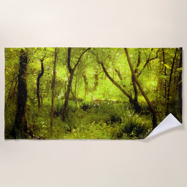 GEORGIA EN MI MENTE toalla de playa (Anverso)