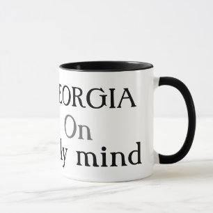 Georgia en mi taza de café de la mente