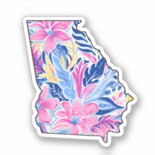 Georgia - Pegatina de verano - Lilly Inspired