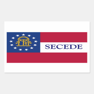 Georgia Secede pegatina