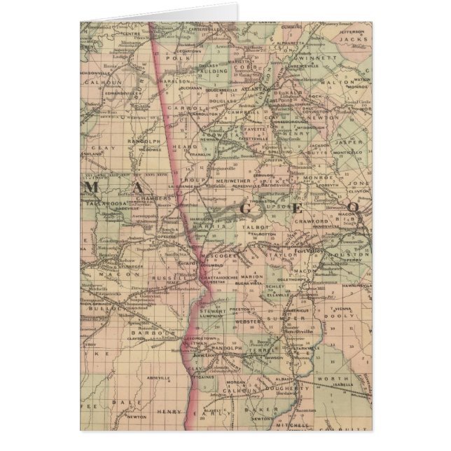 Georgia y Alabama (Frente)