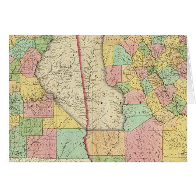 Georgia y Alabama 3 (Anverso (Horizontal))