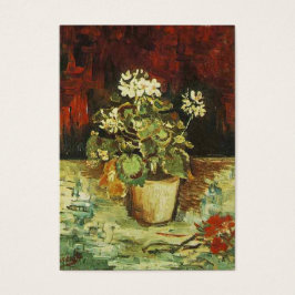 Geranium en una olla de flores, van Gogh