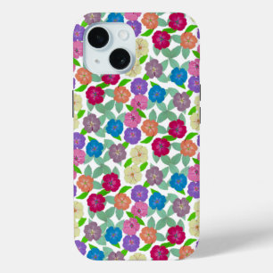Geranium Flowers IPhone 15 Tough Funda