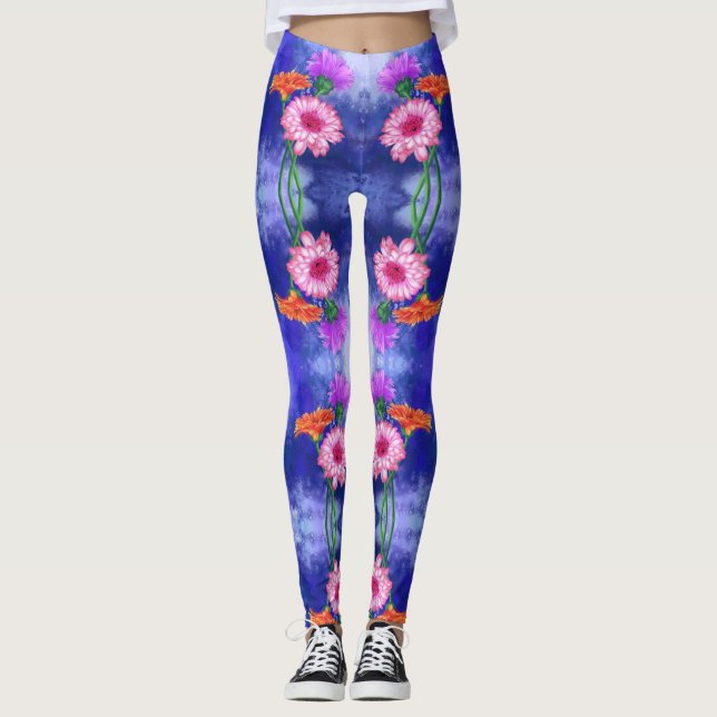 Gerbera Daisies Leggings (Anverso)