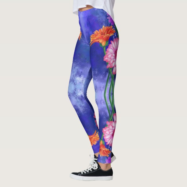 Gerbera Daisies Leggings (Izquierda)