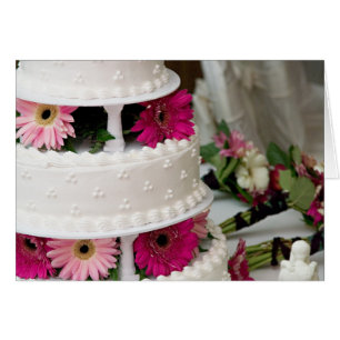 Gerbera Daisy Boda Cake