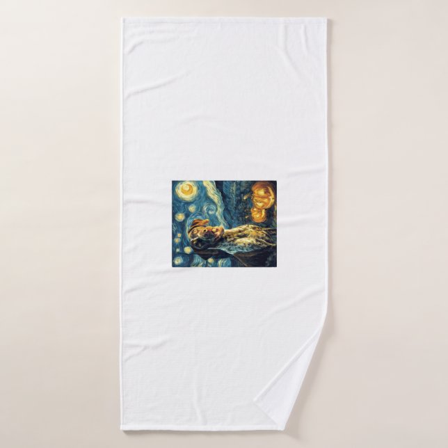 German Shorthaired Pointer 2 Cute Dog Halloween Ja (Toalla de baño)