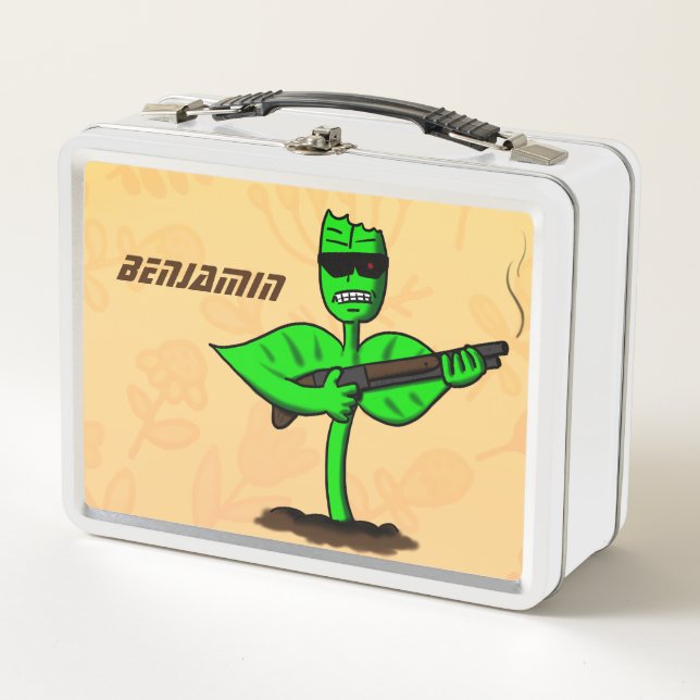 Germinator cyborg personalizado divertido (Anverso)