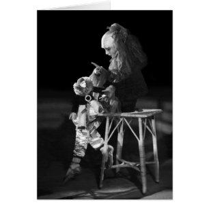 Gertrudis Lorenzo en el traje de Pierrot