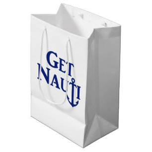 "GET NAUTI" - Bolsa de regalo náutica mediana