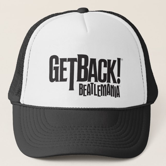 ¡GetBack! Gorra del camionero de Beatlemania del ® (Anverso)
