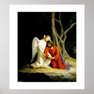 Gethsemane de Carl Bloch. Impresión Bella Artes