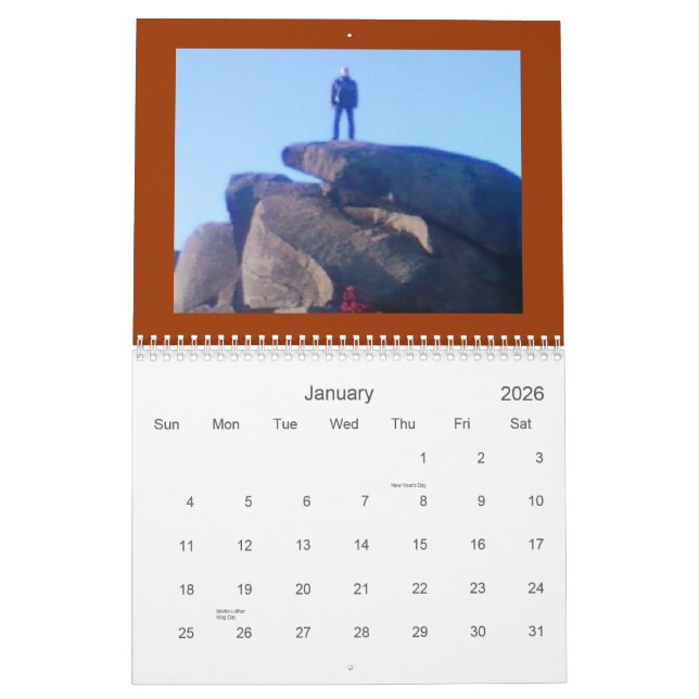 Gettysburg - la guarida del diablo - calendario (Jan 2026)