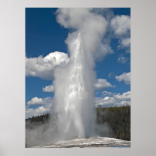 Geyser de la vieja fe - Impresión Bella Artes