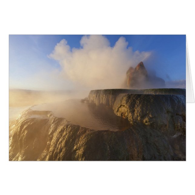 Geyser de vuelo con cordón de granito con cubierta (Anverso (Horizontal))