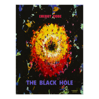 GGAST - El Agujero Negro - 20"x 26,67" Póster Bril
