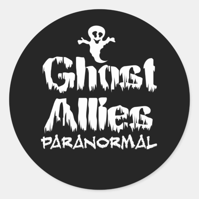 Ghost Allies Pegatinas paranormales Circle (Anverso)