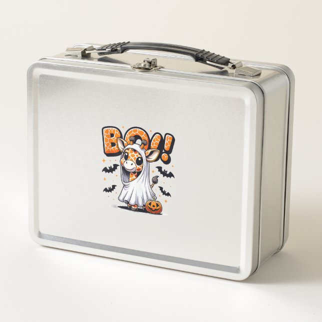 Ghost de jirafa dulce Boo Halloween Costume Zoo Lo (Anverso)
