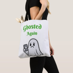 Ghosted Again – Bolsa Tote Fantasma Triste