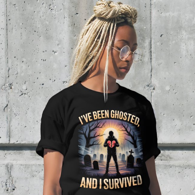 Ghosted but Glowing – Camiseta de Supervivencia (Subido por el creador)
